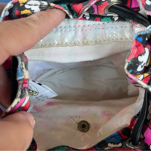 Disney Mickey Mini Backpack Bag Purse Mickey Mouse & Co Vintage - Picture 5 of 9